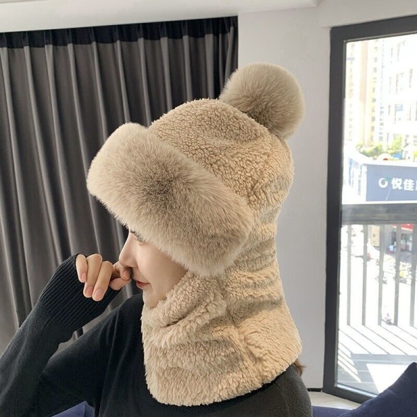 1 st hatt Dam höst vinter hals ansikte öra skydd vindskydd