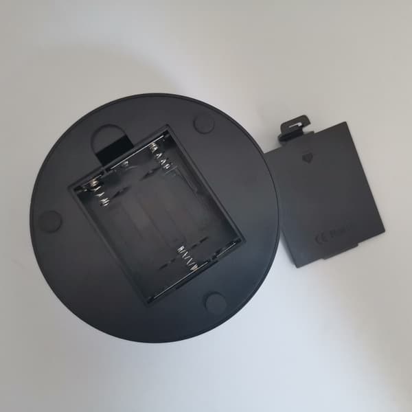 3D LED-lysbase nattlampe fjernkontroll USB-kabel justerbar