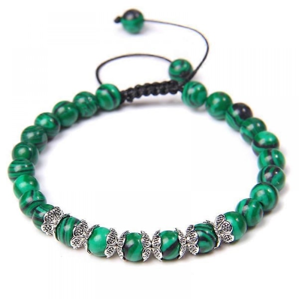 Armbånd - Påfugl Jade - Vibrant Vogue