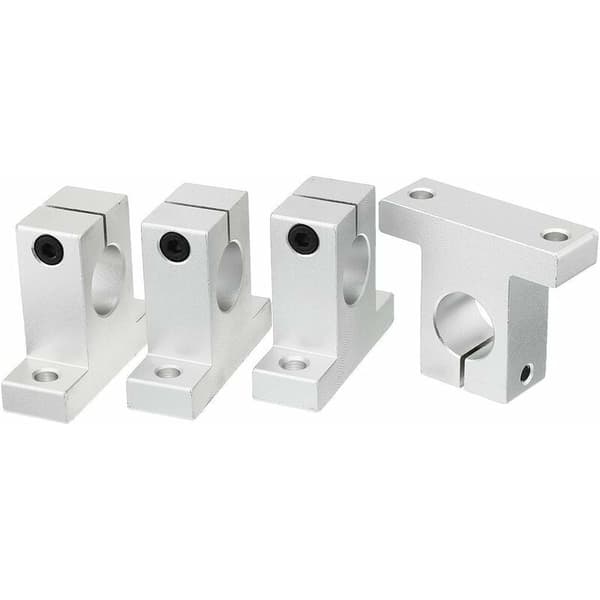 Kuglelejer 4stk SK8 8mm CNC Lineær Bevægelse Kugle Slide Enheder Skinne Support Guide