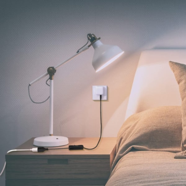 USB-förlängningskabel med strömbrytare, USB hane till hona med strömbrytare, lämplig för körinspelare, LED-skrivbordslampa, USB-fläkt, etc (1M, svart)