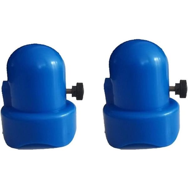 Trampolin gavlar - Blå skyddsnät för hoppbäddstolpe - stolpe