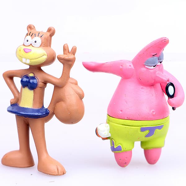 SpongeBob Square 8 stk/sett