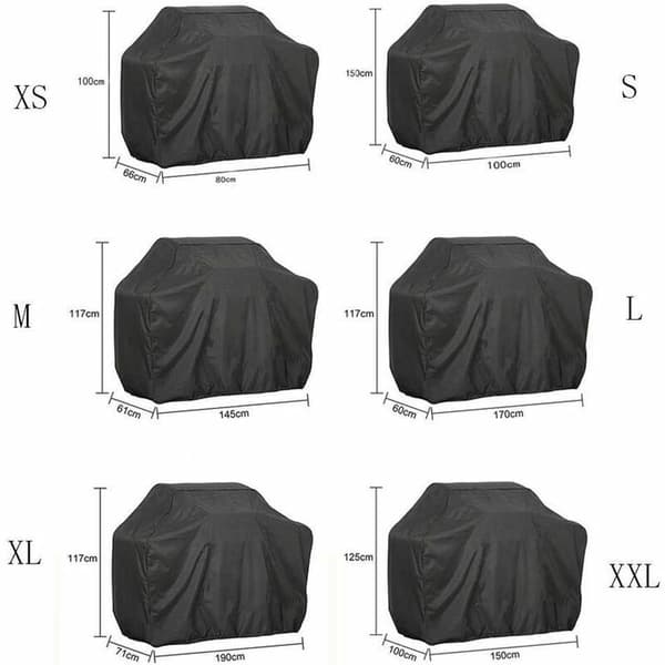 Barbecook rektangulær XXL grilltrekk - 150100125CM