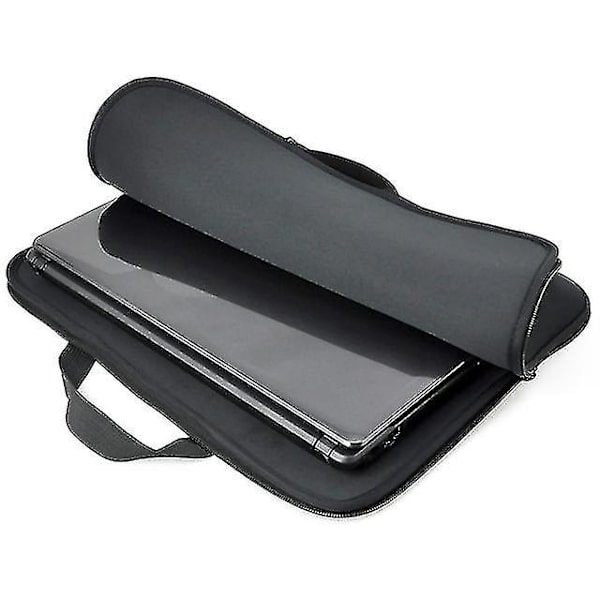 15,6 tommer stilful sort bærbar computer sleeve taske etui til Dell Sony