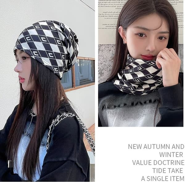 En öronmask, nackskydd, mångsidig scarf, vind- och köldmask