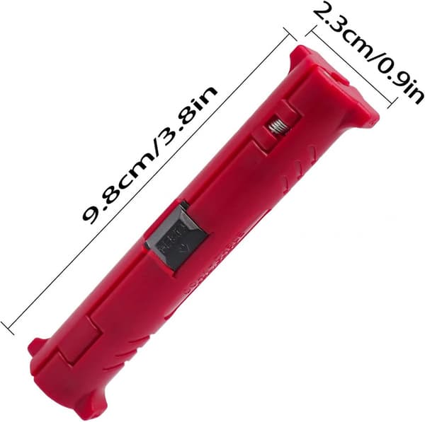 Universal koaksialkabelafisolerer til enhver sat-kabelantennekabelantenne C