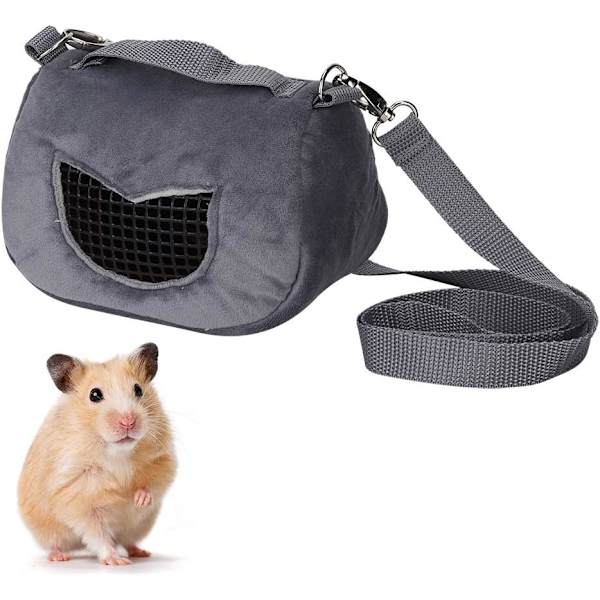 Ekorr Utflyktshandväska Reseryggsäck Liten Husdjursbur för Sockerflygare (Medium) sockerflygarepåse hamsterpåse