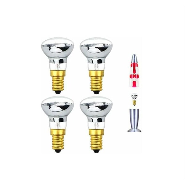 R39 E14 Lava Lamper Reflektorpærer Spotlys 25W Dimbar Edison Skrue B