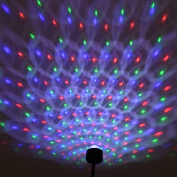 Led-projektorlys Diskolampe til bil USB-lys Lydstimuleret