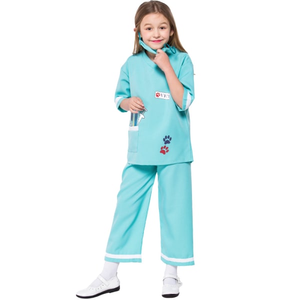 Kids Doctor Costume Kids Doctor Coat Kids Scrubs Girl Doctor Dres