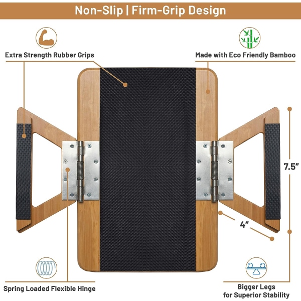 Arm Bord Clip On Tray Soffbord för breda soffor. Soffarmsbricka t