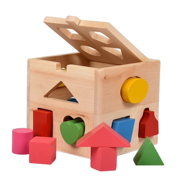 Klosslåda - Babyspel flerfärgad