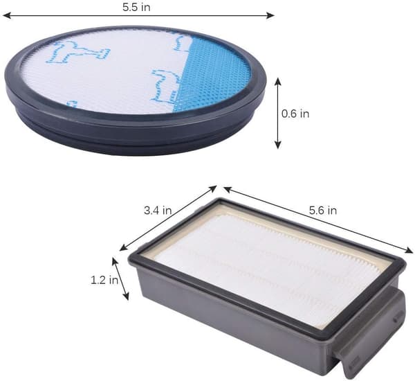Filter Sæt til Rowenta RO3731EA RO3753EA RO3786EA RO3718EA RO3724EA RO3798EA Compact Power Cyclonic Støvsuger