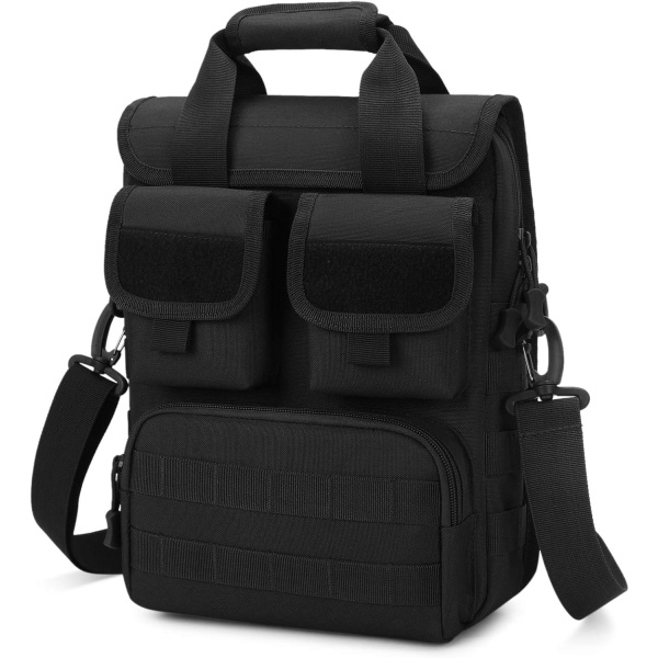 Tactical Crossbody Bag för män Militär axelväska Vattentät Mes