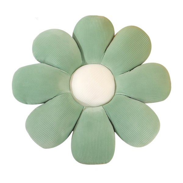 Blomsterkudde Daisy Blomform Kudde Söt Golvkudde Dekor