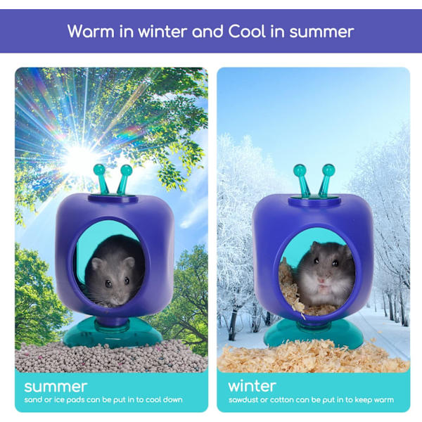 Liten kjæledyrseng rede for hamster marsvin pinnsvin rotte chinchilla