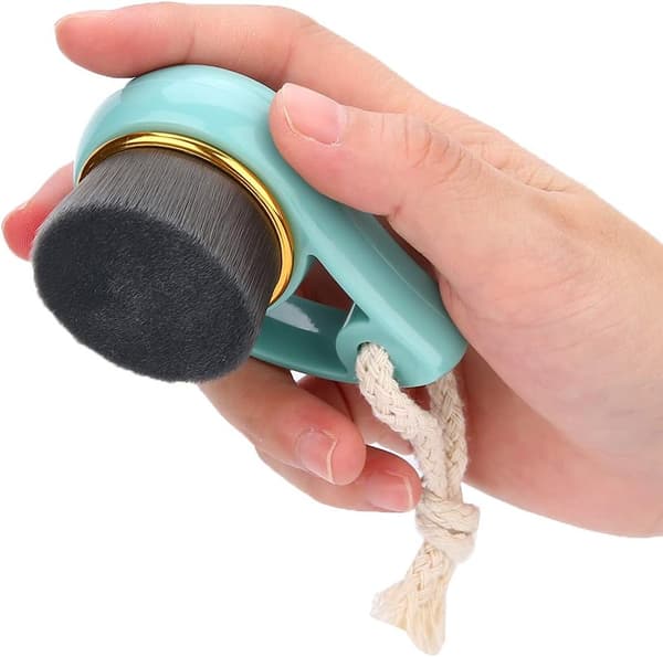 Massasjebørste for rensing, porebørste, ansiktsbørste 8*4cm