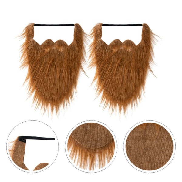 Fake Beards, False Beards, Funny Fake Beard Costume Accessory, Par