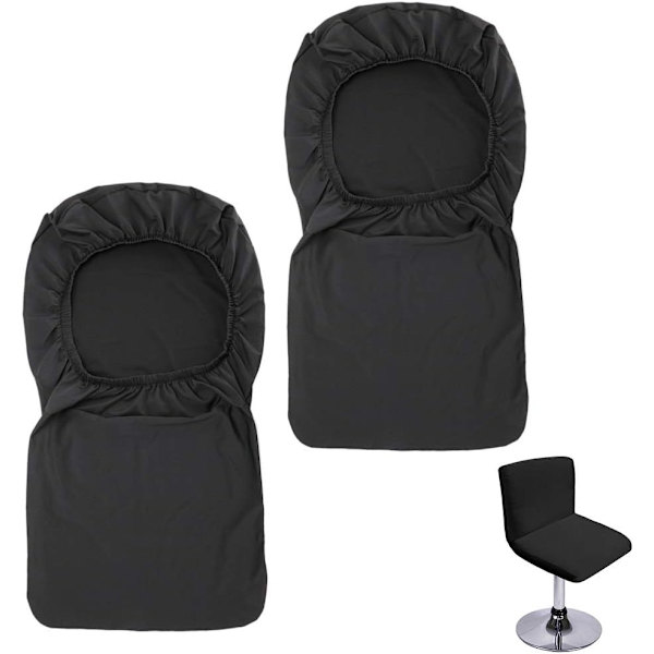 Barpallsskydd med förlängbart ryggstöd för snurrbara matstolar (2-pack)