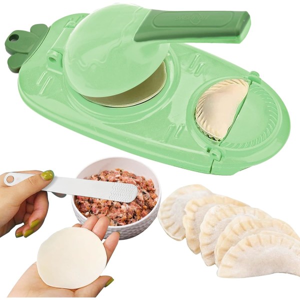 2 i 1 Manuel Dumpling Wrapper Mold Maker - Empanadas og Dumplin