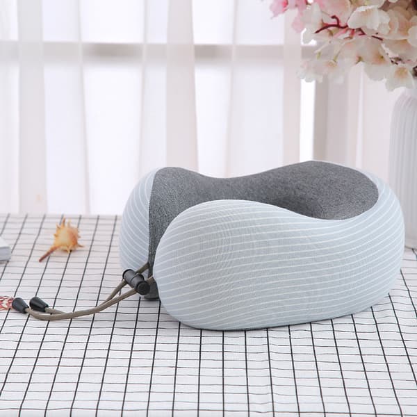 U-formet pute Memory Foam pute Stripe pute Reise Cervical
