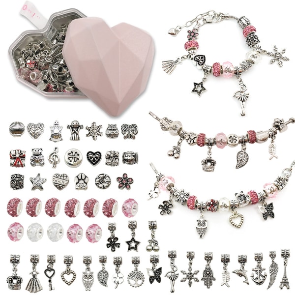 Armband Smyckestillverkningssats DIY Pärla Charm Smycke Armband Maki