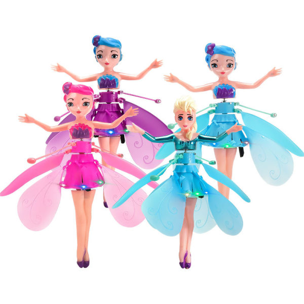 Magic Flying Fairy Princess Doll, Flying Fairy Doll Leksaker för flickor