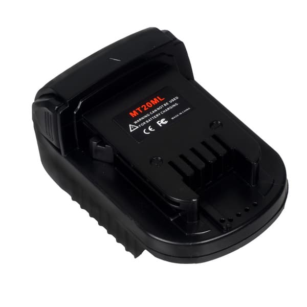 DW18ML Batteriadapterkonverter för Milwaukee 18V Litiumbatteriutbyte