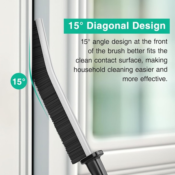Gap Cleaning Brush 3 stykker, Bad Rengjøring Brush Tile Fugen Brush, Har