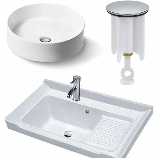 40mm Universell diskbänkpropp Rostfri läckagesäker mässingsdiskpropp