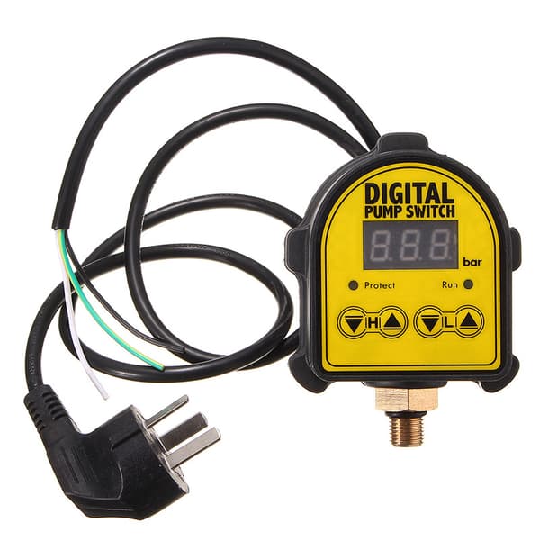 220V Automatisk Regulator til Hjemmepumpe Trykstyring Tryk Drive Elektrisk Digital Han