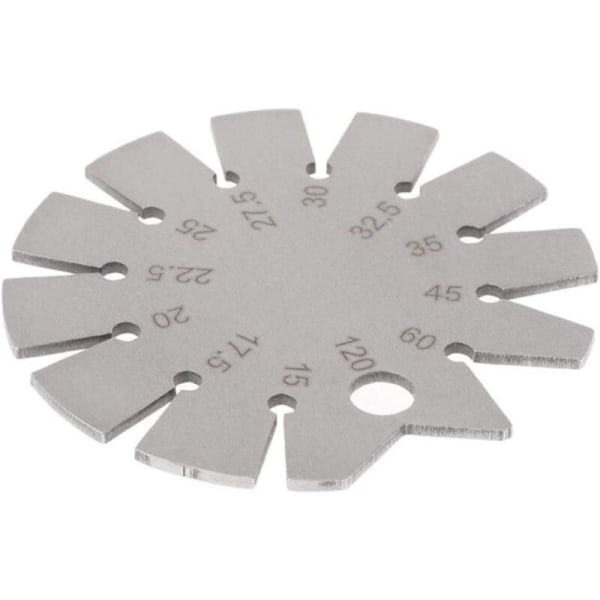 Grader Mini Protractor, Hängande Rostfritt Stål Bärbar B