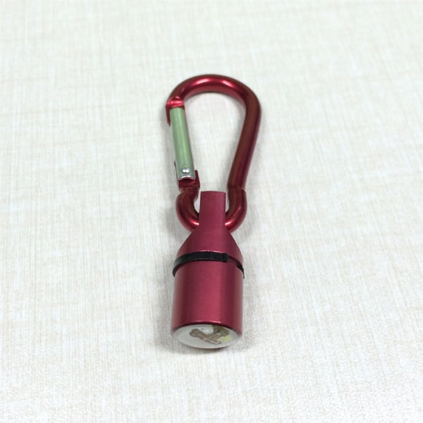 Bärbar mini ficklampa Mini LED ficklampa med nyckelring för O