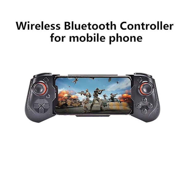 Trådlös spelkontroll Bluetooth spelkontroll Teleskopiska spelkontroller för mobil/pc
