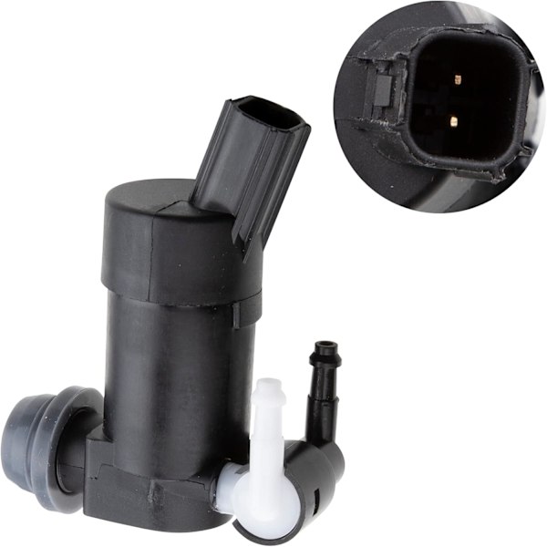 Vindusspylerpumpe for C-Max Focus Mk2 Focus CMax Foran & Bak Dobbelt Uttak