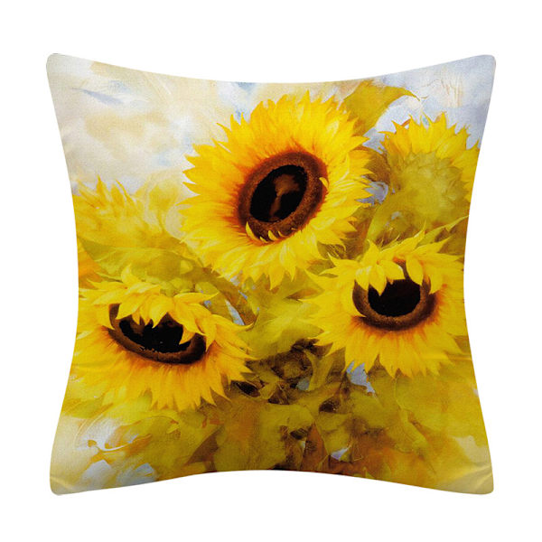 Set med 4 kuddfodral 45 x 45 cm Snyggt dekorativt örngott