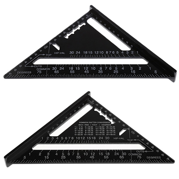 Protractor Triangle Aluminium Square Triangle Wooden Triangle Metr