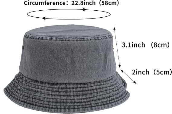 3-pack tvättade bomullshinkhattar Packable sommar utomhus keps Trav