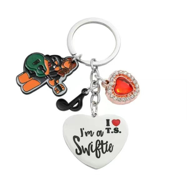 Taylor Merch Swifte nøglering Trendy ting Jeg er en Switie gaver Søde