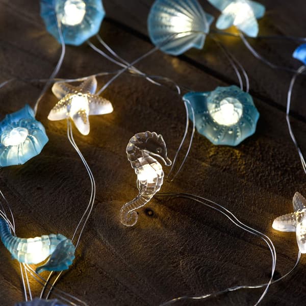 1 st Sea Animal Seahorse Starfish Shell String Lights