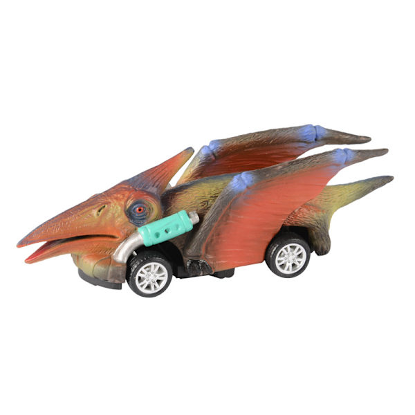 Dinosaur pull-back bil 6-pak