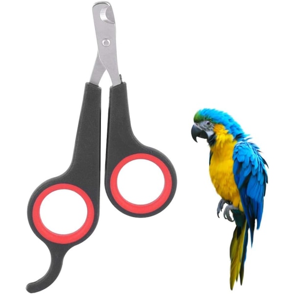 Solid rostfritt stål fågel nagelklippare, fågelbur väsentliga tillbehör