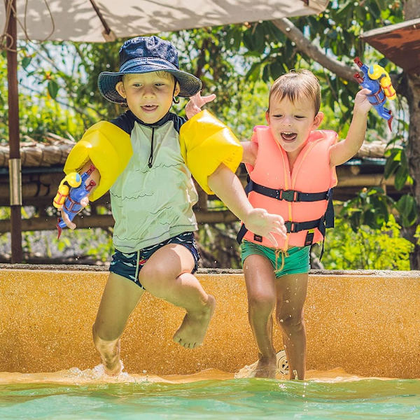 Wind Up Scuba Diver Legetøj til Børn, Sæt med 2, Svømning Vand Legetøj,