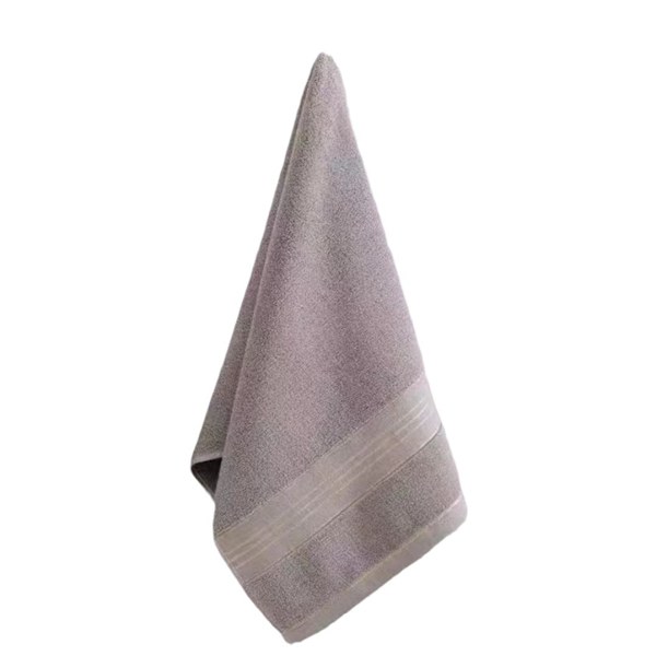 Badehåndklæde Bomuldsbadelagen, Blødt Luksus og Meget Absorberende, til Brusebad Svømning Badeværelse Hotelrejse (73cm*32cm, Blå+Grå+Beige)