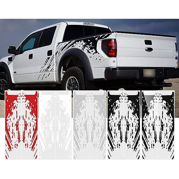 Universal bil auto karosseri side seng mud splash kit racing klistermærke
