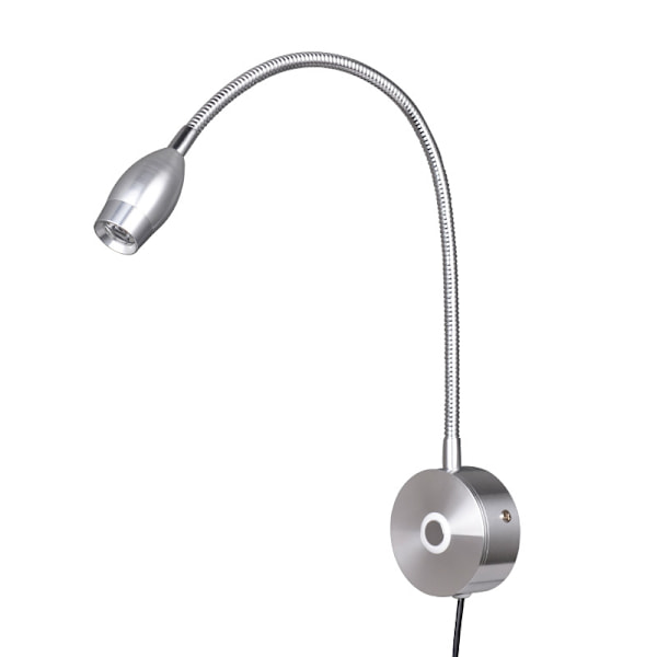Led-seinälukulamppu - Seinävalaisin USB-portilla ja kosketuksella