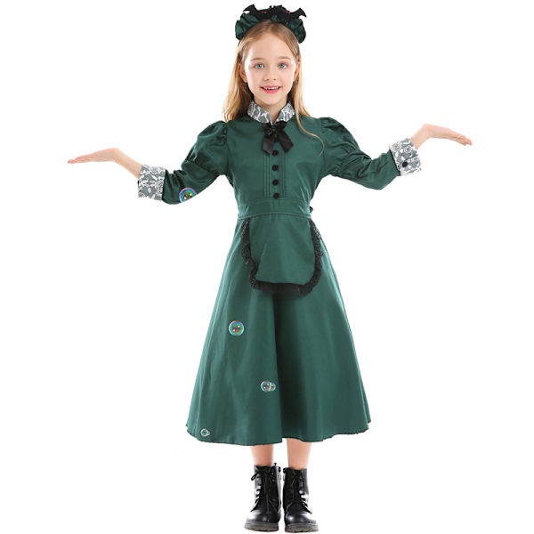 Halloween lasten cosplay vanhemman ja lapsen puku salaperäinen linna