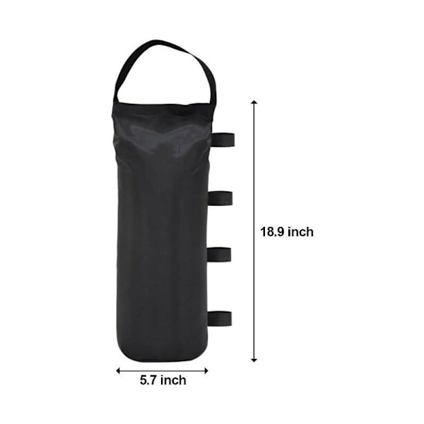 Gazebo Sandbag Set av 4 - Industriell Kvalitet - Vikter för Gazebos och Trädgårdstält
