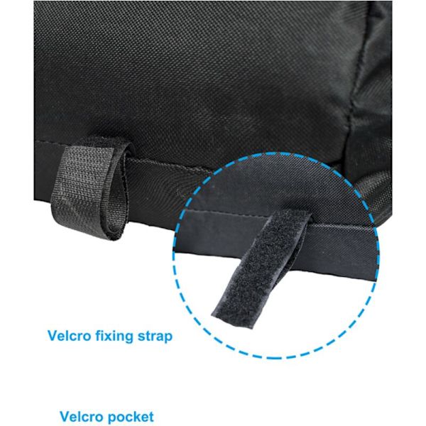 4-pack sandbag vikt väska fästtillbehör canvas tält solskydd